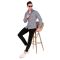 Blue Small Checked Cotton Shirt for Men Ideal for Daily and Semi Formal Occasions Distributor, Wholesaler, Manufacturers, Suppliers, Exporters in Navi Mumbai