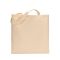 Cotton Reusable Tote Bags Cream Color with Self Fabric Handles For Shopping Bag Distributor, Wholesaler, Manufacturers, Suppliers, Exporters in Navi Mumbai
