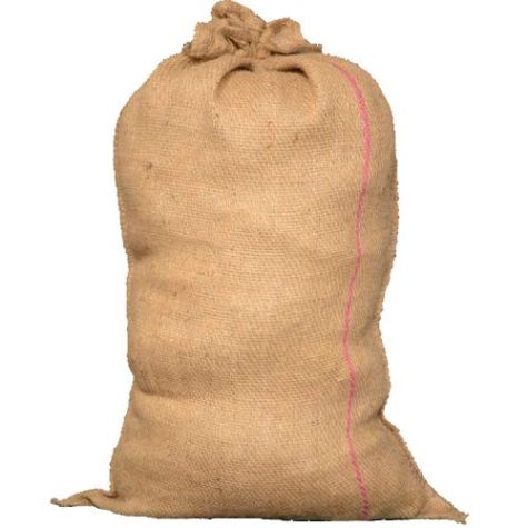 Plain Weave Jute Bag Large Capacity Open Top Twisted Closure for Grain Distributor, Wholesaler, Manufacturers, Suppliers, Exporters in Navi Mumbai
