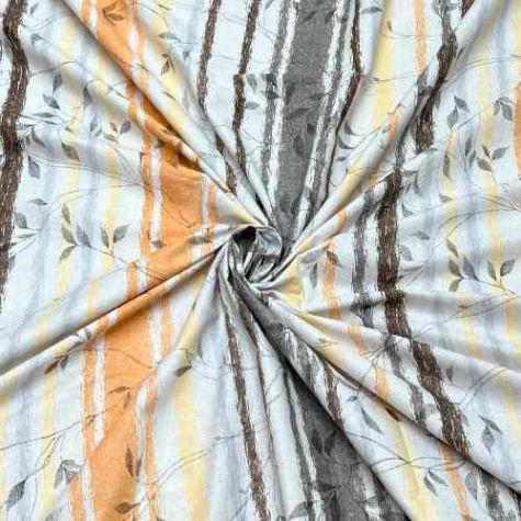 Pure Cotton King Size Bed Sheet Set Soft Breathable and Durable with Elegant Striped Floral Design Distributor, Wholesaler, Manufacturers, Suppliers, Exporters in Togo