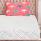 Single Bed Cotton Bedsheet White with Multicolor Abstract Lines Soft and Breathable Distributor, Wholesaler, Manufacturers, Suppliers, Exporters in Navi Mumbai