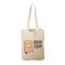 Small Cotton Book Bag Cream Color with Reinforced Handles Lightweight Distributor, Wholesaler, Manufacturers, Suppliers, Exporters in Navi Mumbai