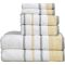 Stylish Solid Waffle Weave Bath Towels with Decorative Striping Ultra Plush and Durable Distributor, Wholesaler, Manufacturers, Suppliers, Exporters in Navi Mumbai