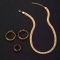 Stylish Stainless Steel Jewellery Set Featuring Necklace Earrings and Ring Perfect Distributor, Wholesaler, Manufacturers, Suppliers, Exporters in Navi Mumbai