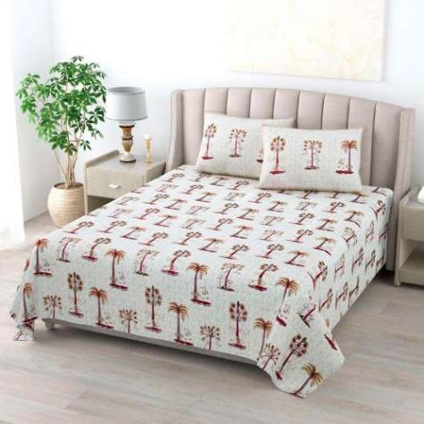 Super King Size Hand Block Printed Cotton Bedsheet Soft Breathable and Lightweight Distributor, Wholesaler, Manufacturers, Suppliers, Exporters in Navi Mumbai
