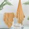 Ultra Soft and Quick Dry Cotton Bath Towel with Decorative Dot Stripes Distributor, Wholesaler, Manufacturers, Suppliers, Exporters in Navi Mumbai