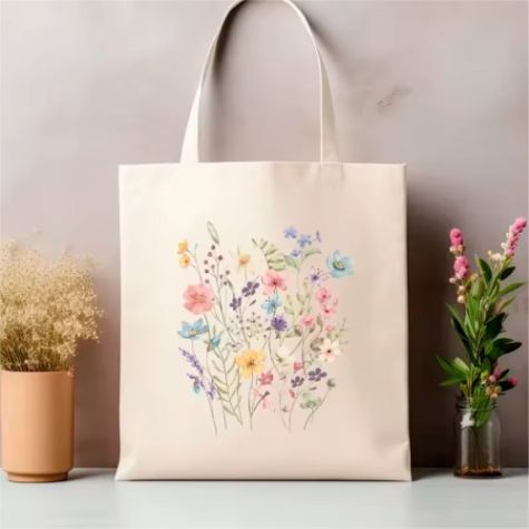 Durable Travel Cotton Canvas Tote Bag with Sturdy Handles Ideal for Shopping Groceries Distributor, Wholesaler, Manufacturers, Suppliers, Exporters in Navi Mumbai