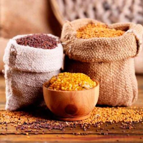 Heavy Duty Jute Sack Burlap Bag for Whole Mustard Seeds Ideal for Condiments Distributor, Wholesaler, Manufacturers, Suppliers, Exporters in Navi Mumbai