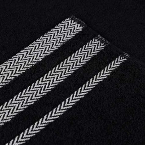 Premium Absorbent Terry Weave Cotton Bath Towel with Shiny Polyester Dobby Border Distributor, Wholesaler, Manufacturers, Suppliers, Exporters in Navi Mumbai