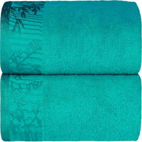 Premium Cotton Bath Towels in Turquoise and Waterfall Blue Soft Absorbent Distributor, Wholesaler, Manufacturers, Suppliers, Exporters in Navi Mumbai