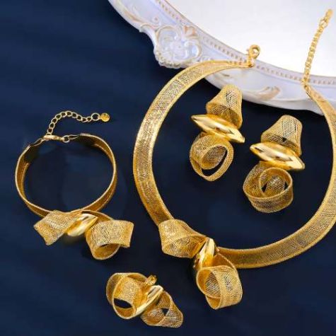 Premium Handmade Copper Jewellery Set for Women and Children in Gold and Silver Plating Ideal Distributor, Wholesaler, Manufacturers, Suppliers, Exporters in Navi Mumbai