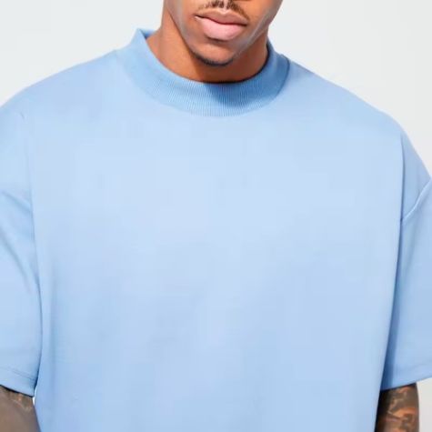 Soft and Comfortable Men Oversized Knitted T-Shirt with Anti-Shrink and Anti Pilling Properties Distributor, Wholesaler, Manufacturers, Suppliers, Exporters in Navi Mumbai