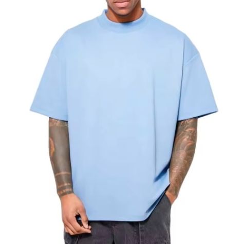Soft and Comfortable Men Oversized Knitted T-Shirt with Anti-Shrink and Anti Pilling Properties Distributor, Wholesaler, Manufacturers, Suppliers, Exporters in Navi Mumbai