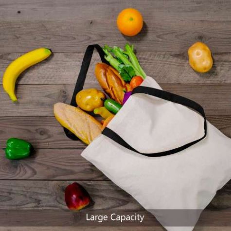 Sustainable Cotton Library Bag Lightweight and Reusable for Books Gifts and Promotions Distributor, Wholesaler, Manufacturers, Suppliers, Exporters in Navi Mumbai