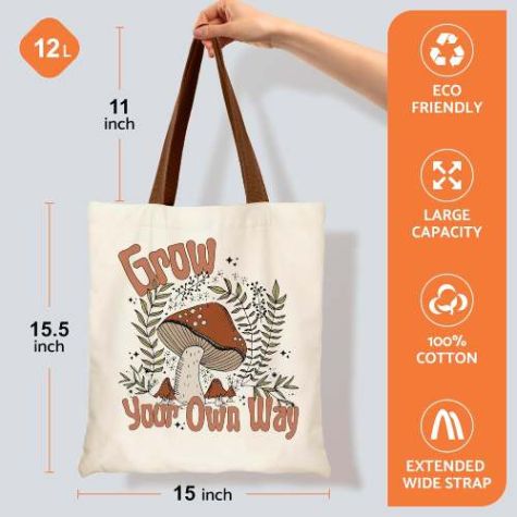 Sustainable Groceries Cotton Canvas Tote Bag Perfect for Beach Office and Daily Use Distributor, Wholesaler, Manufacturers, Suppliers, Exporters in Navi Mumbai